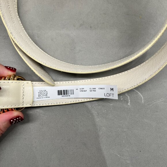 LOFT Stacked Metal Keeper Belt NWT - Picture 2 of 3